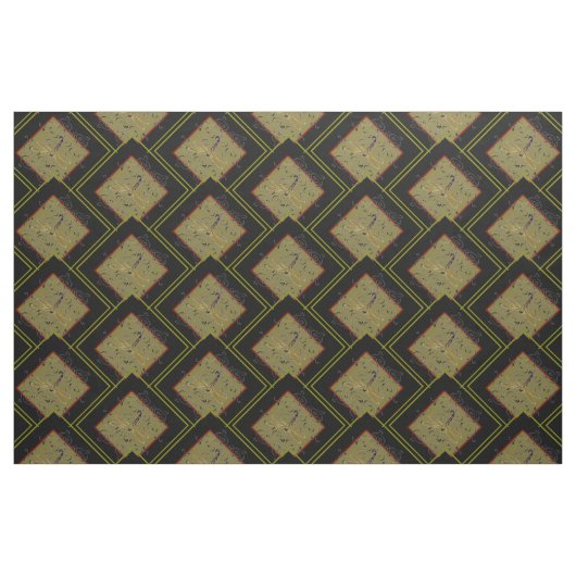 Libellen im Blockmuster Stoff (Fat Quarter (45,7 x 55,9 cm))