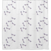 Libellen im Duschvorhang (Vorderseite)