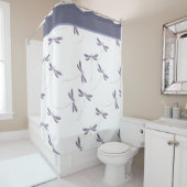 Libellen im Duschvorhang (Beispiel)