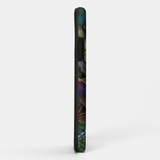 Libellen im farbenfrohen Garten Case-Mate iPhone Hülle (Hinten/Rechts)