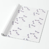 Libellen im Flug Geschenkpapier (Ungerollt)