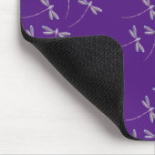 Libellen im Flugmausetaster Mousepad (Ecke)