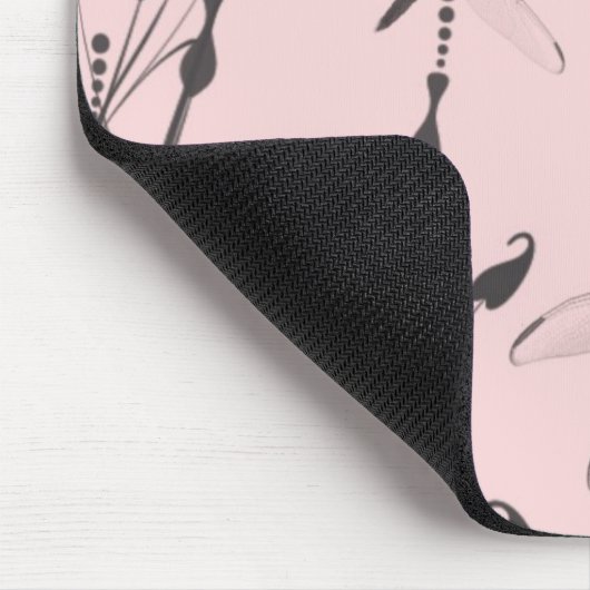 Libellen im Gras Mousepad (Ecke)