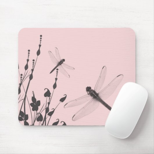 Libellen im Gras Mousepad (Mit Mouse)