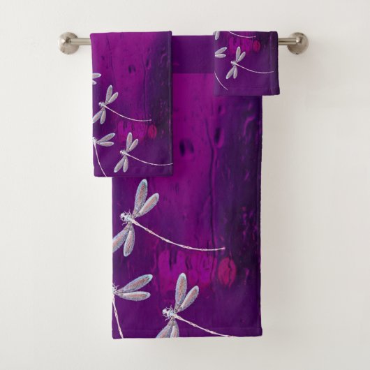 Libellen im Wasser Badhandtuch Set (Insitu)