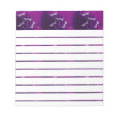 Libellen im Wasser Notizblock (Vorderseite)