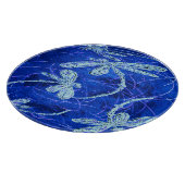 Libellen Indigo Tanz Schneidebrett (Ecke)