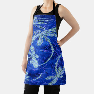 Libellen Indigo Tanz Schürze