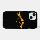 Libellen-iPhone-Hülle - Feuer iPhone 15 Hülle (Rückseite (Horizontal))