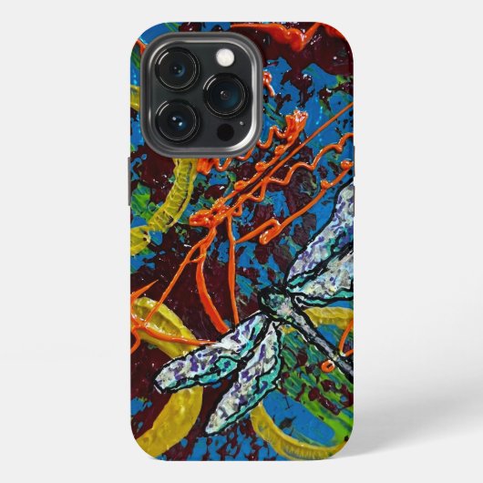 Libellen iPhone / iPad-Hülle Hülle (Hinten)