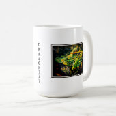 Libellen-Kaffee-Tasse Kaffeetasse (VorderseiteRechts)