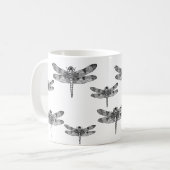 Libellen-Kaffee-Tasse Kaffeetasse (Vorderseite Links)
