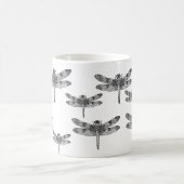 Libellen-Kaffee-Tasse Kaffeetasse (Mittel)