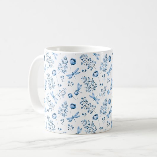 Libellen Kaffeetasse (Vorderseite Links)
