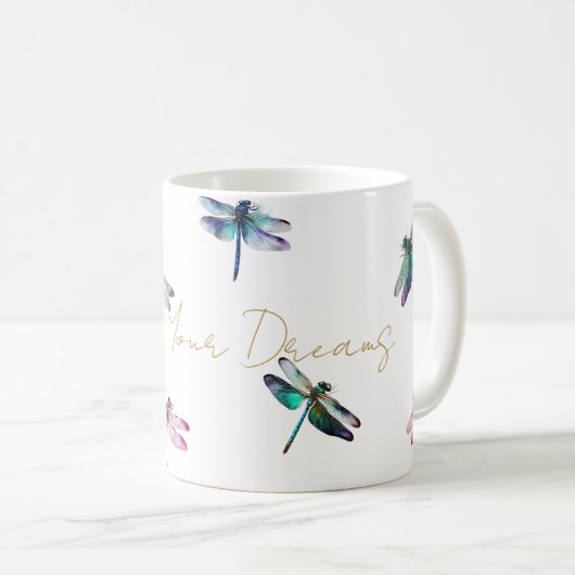 Libellen Kaffeetasse (VorderseiteRechts)