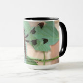 Libellen-Kaffeetasse Tasse (VorderseiteRechts)