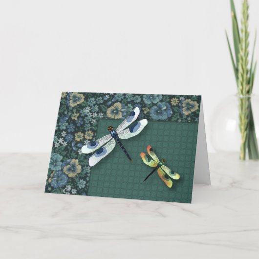 Libellen-Karte Karte (Vorderseite)