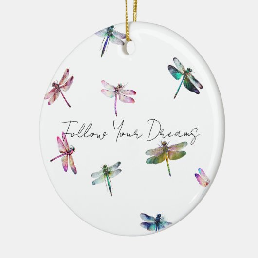 Libellen Keramik Ornament (Links)