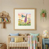 Libellen Kleine Insekten Kinderzimmer Poster