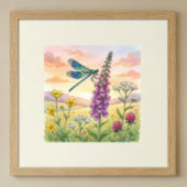 Libellen Kleine Insekten Kinderzimmer Poster