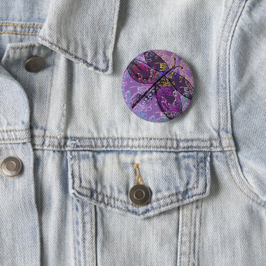 Libellen-Knopf Button (Beispiel)