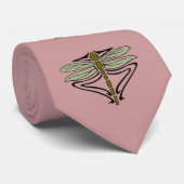 Libellen Krawatte (Gerollt)