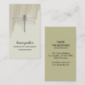 Libellen-kreative Designer-Natur-Beratung Visitenkarte (Vorne/Hinten)