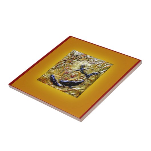 Libellen-Kunst Nouveau Bronze durch Sharles Fliese (Seite)