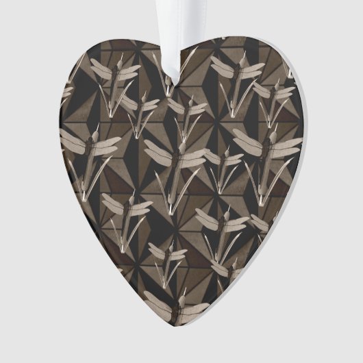 Libellen-Kunst Ornament (Vorderseite)