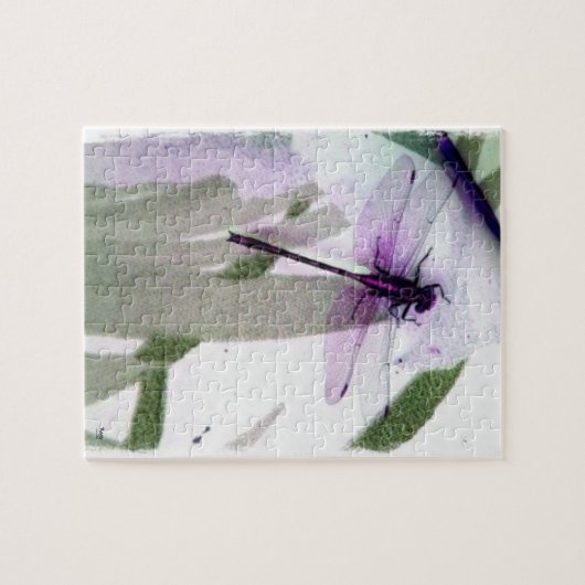 Libellen-Kunst Puzzle (Horizontal)