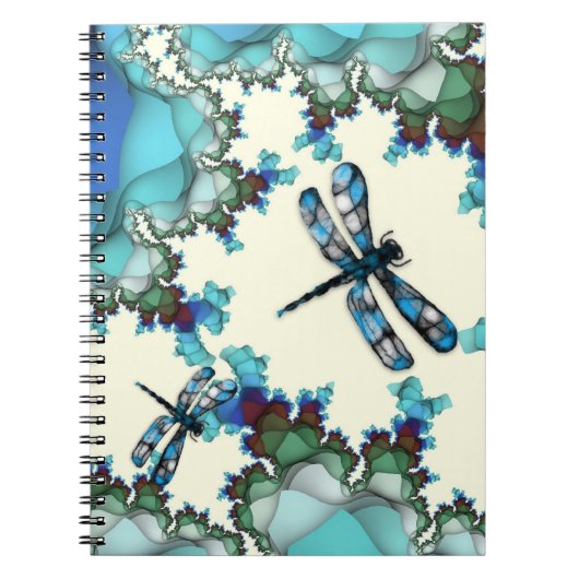 Libellen-Land-Notizbuch Notizblock (Vorderseite)
