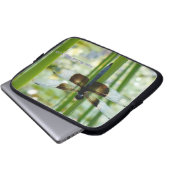 Libellen-Laptop-Hülse Laptopschutzhülle (Vorne Knopf)