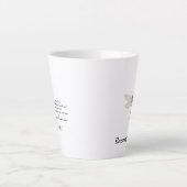 Libellen-Lattentasse  Milchtasse (Vorderseite)
