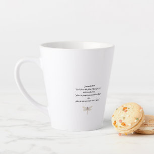 Libellen-Lattentasse  Milchtasse