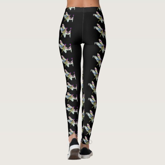 Libellen-Leggings Leggings (Rückseite)