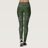 Libellen-Leggings Leggings (Rückseite)
