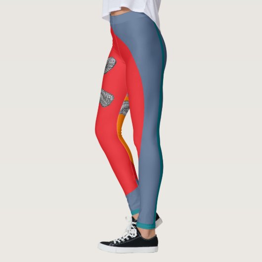 Libellen-Leggings Leggings (Links)