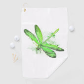 Libellen-Libellen-Sprichwort Golfhandtuch (Insitu)