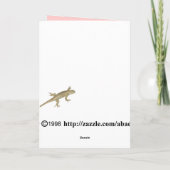 Libellen-Liebe Karte (Rückseite)