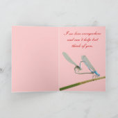 Libellen-Liebe Karte (Innenseite)