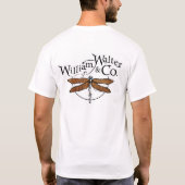 Libellen-Logo T T-Shirt (Rückseite)