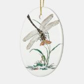 Libellen-Magie Keramikornament (Links)