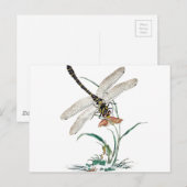 Libellen-Magie Postkarte (Vorne/Hinten)