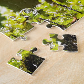 Libellen Makro - Irisierende Liebe auf Moos Puzzle (Seite)