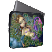 "Libellen-Meerjungfrau-" Elektronik-Tasche Laptopschutzhülle (Vorne Rechts)