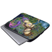 "Libellen-Meerjungfrau-" Elektronik-Tasche Laptopschutzhülle (Vorne Knopf)