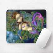 "Libellen-Meerjungfrau" Mousepad (Mit Mouse)
