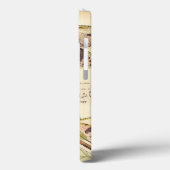 Libellen mit Blätter und Obst Case-Mate iPhone Hülle (Rückseite / Links)