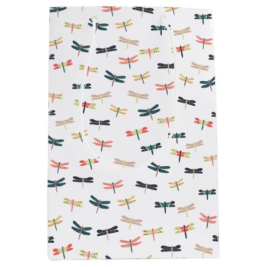 Libellen Mittlere Geschenktüte (Vorderseite)