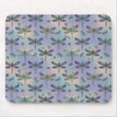 Libellen-Muster Mousepad (Vorne)